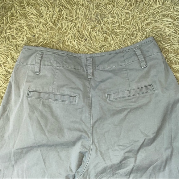 high waisted wide leg cropped pants - Picture 3 of 4